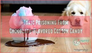 toxic poisoning from chocolate-flavored cotton candy