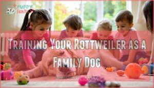 training your rottweiler as a family dog