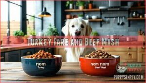turkey fare and beef mash