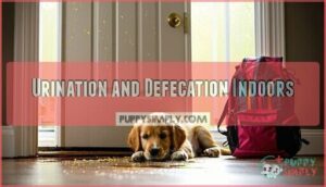 urination and defecation indoors