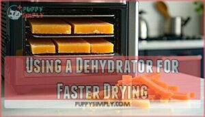 using a dehydrator for faster drying