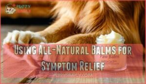 using all-natural balms for symptom relief