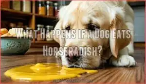what happens if a dog eats horseradish