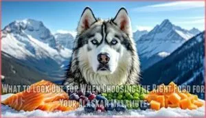 what to look out for when choosing the right food for your alaskan malamute