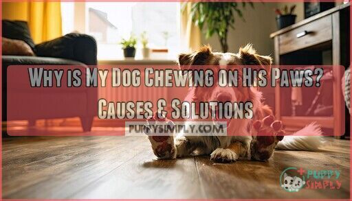 Why is My Dog Chewing on His Paws? Causes & Solutions