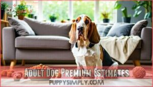 adult dog premium estimates