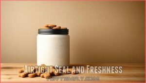 airtight seal and freshness