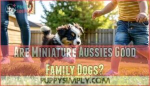 are miniature aussies good family dogs