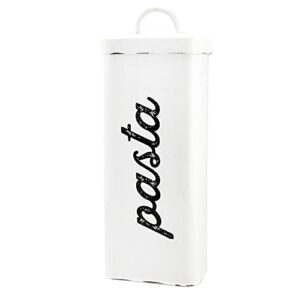 AuldHome Rustic Spaghetti Canister, Distressed B08LP49ZDR