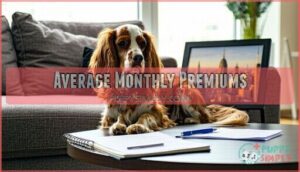 average monthly premiums