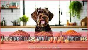 avoiding fillers and artificial additives