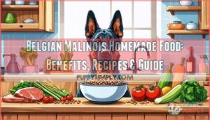 belgian malinois homemade food