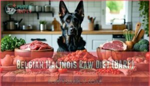 belgian malinois raw diet (barf)