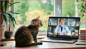 benefits of online veterinary services