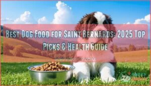 best dog food for saint bernards