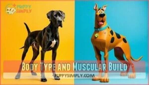 body type and muscular build