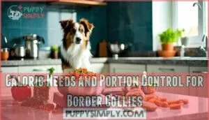 caloric needs and portion control for border collies