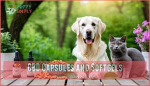 cbd capsules and softgels