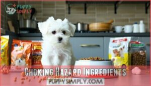 choking hazard ingredients