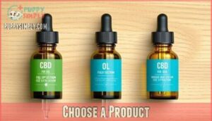 choose a product