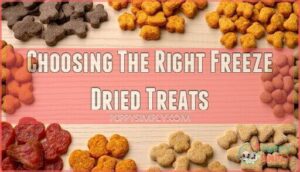 choosing the right freeze dried treats