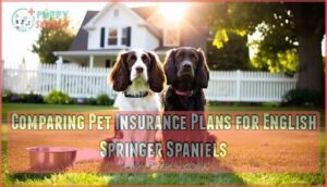 comparing pet insurance plans for english springer spaniels