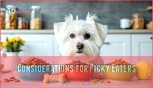 considerations for picky eaters