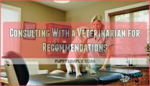 consulting with a veterinarian for recommendations