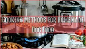 cooking methods for homemade dog food