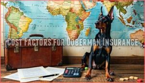 cost factors for doberman insurance