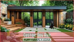 custom dog run