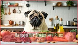 dangerous foods for pugs