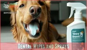 dental wipes and sprays