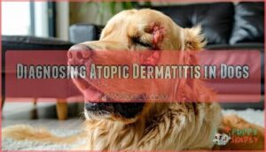 diagnosing atopic dermatitis in dogs