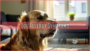 dog allergy symptoms