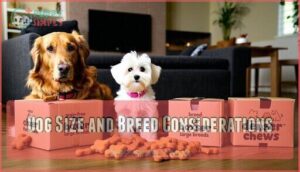 dog size and breed considerations