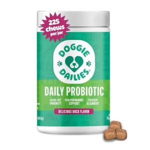 Doggie Dailies Probiotics for Dogs, B074VF4SJV