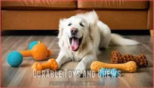 durable toys and chews