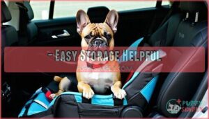 - easy storage helpful