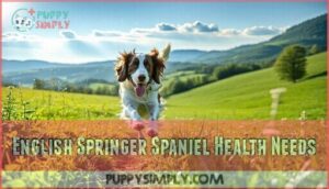 english springer spaniel health needs
