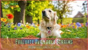 evaluate available strains