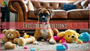 excluded conditions
