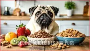 feeding guidelines for pugs