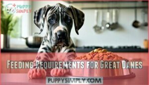 feeding requirements for great danes
