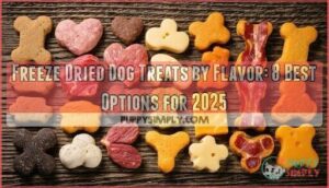 freeze dried dog treats by flavor