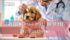 frequency and duration of eye drop treatment
