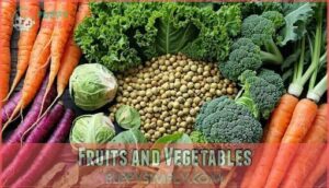 fruits and vegetables