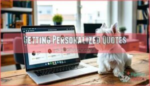 getting personalized quotes