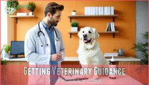 getting veterinary guidance