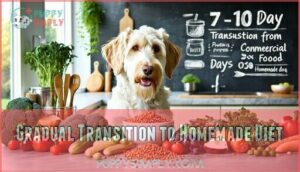 gradual transition to homemade diet